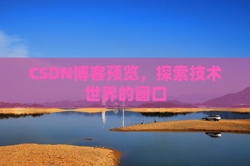 CSDN博客预览,探索技术世界的窗口